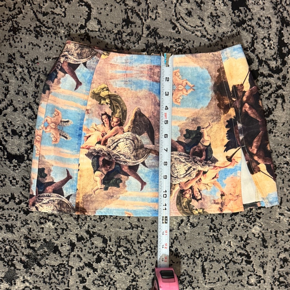 Princess Polly Renaissance Print Micro Mini Skirt - Picture 4 of 9